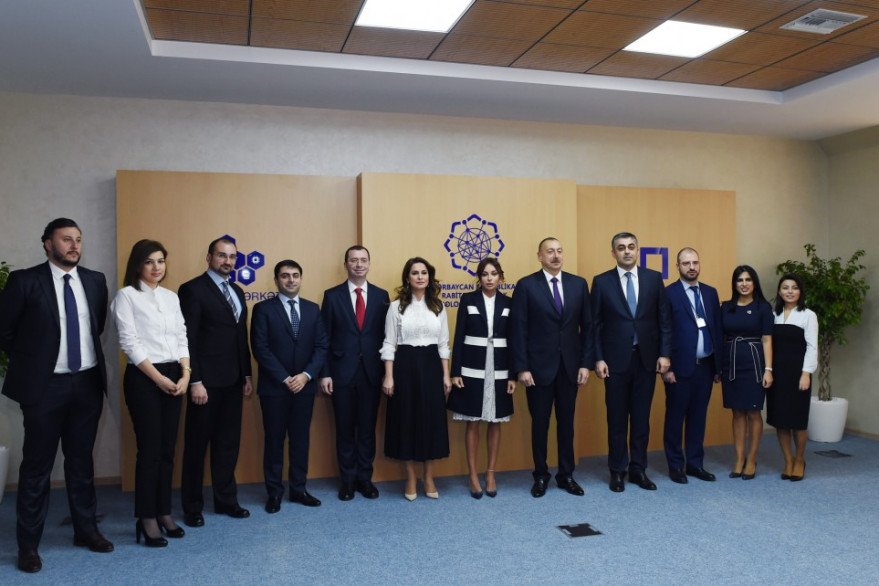 Ilham Aliyev attends opening of Regional Data and International Switching centers of Ministry of Communications and High Technologies