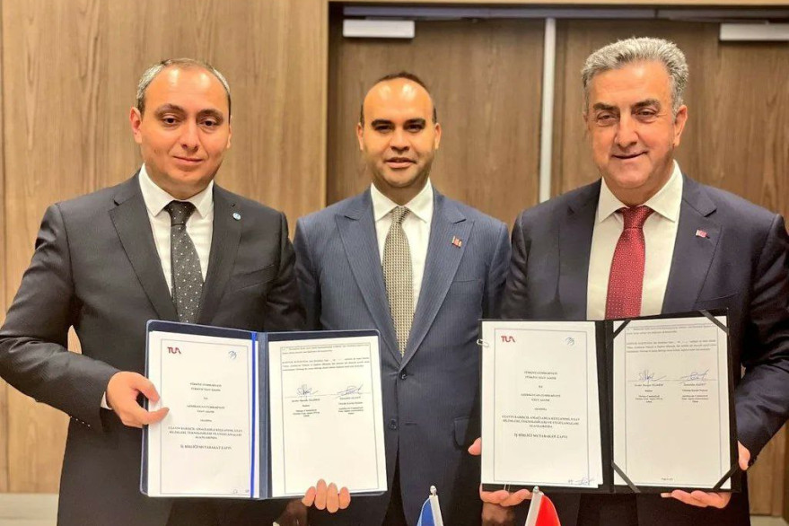 Azercosmos signs memorandum of understanding with Turkish Space Agency