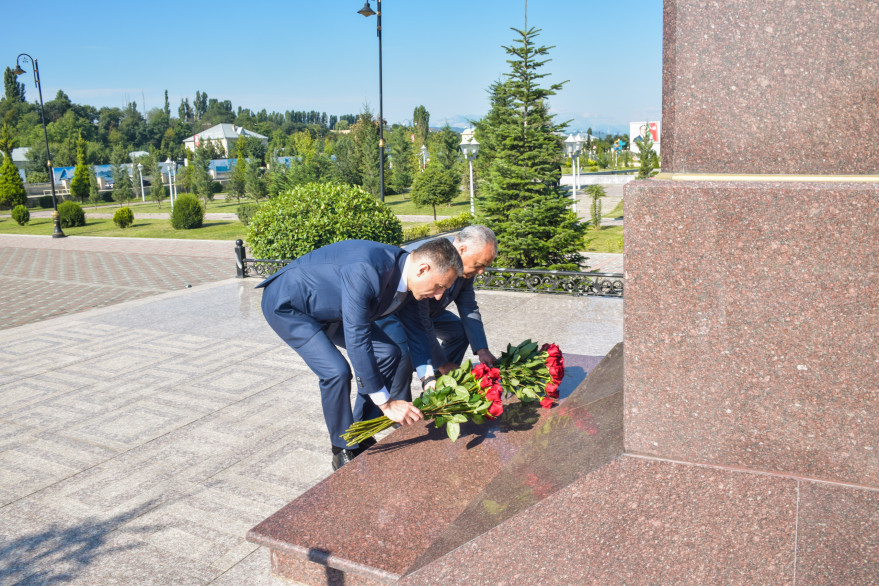 Nazir Rəşad Nəbiyev Quba şəhərində vətəndaşları qəbul edib