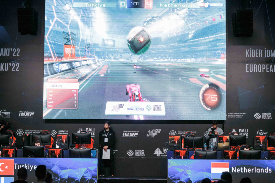 “TEKNOFEST Azərbaycan” çərçivəsində  “Rocket League” üzrə Avropa çempionatına start verildi