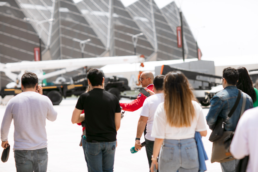 “TEKNOFEST Azərbaycan”ın keçiriləcəyi məkana media tur təşkil olunub