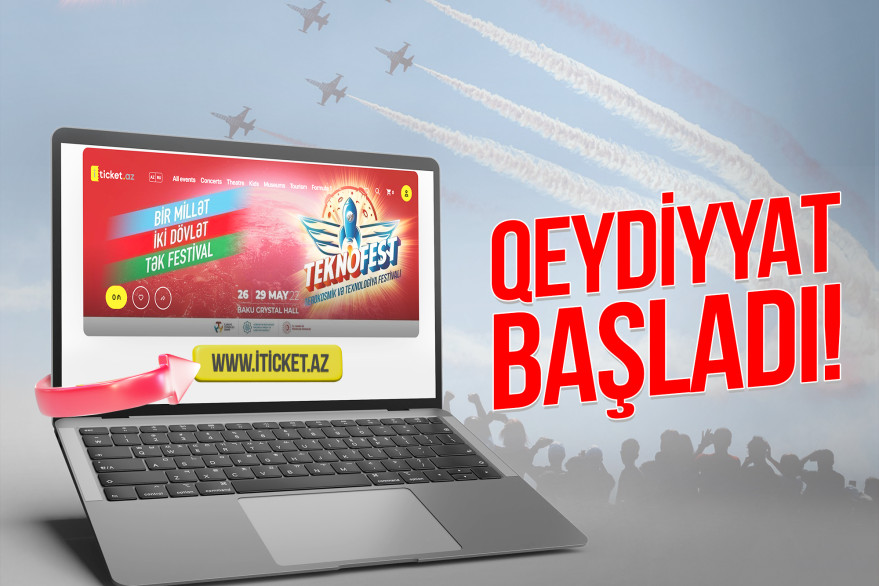 “TEKNOFEST Azərbaycan” festivalı ziyarətçi qeydiyyatına start verir