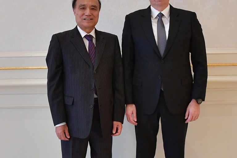 Prezident İlham Əliyev Beynəlxalq Telekommunikasiya İttifaqının baş katibini qəbul edib