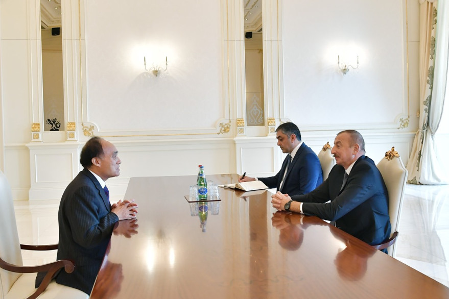 Prezident İlham Əliyev Beynəlxalq Telekommunikasiya İttifaqının baş katibini qəbul edib