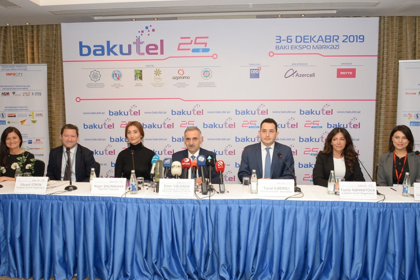 25-ci “Bakutel” sərgisinə həsr olunan mətbuat konfransı keçirilib