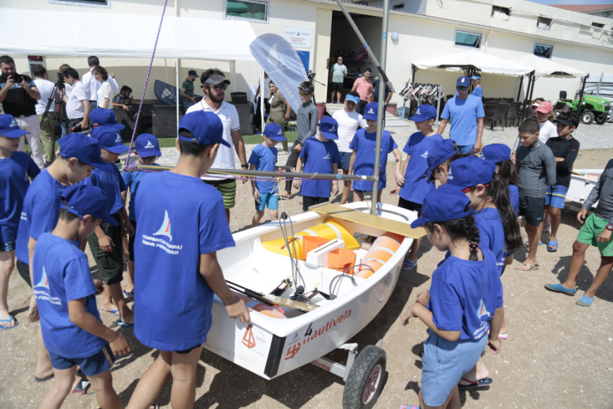 Entertaining and educational event "One Day of Yachting Sports" organized for martyrs' children 