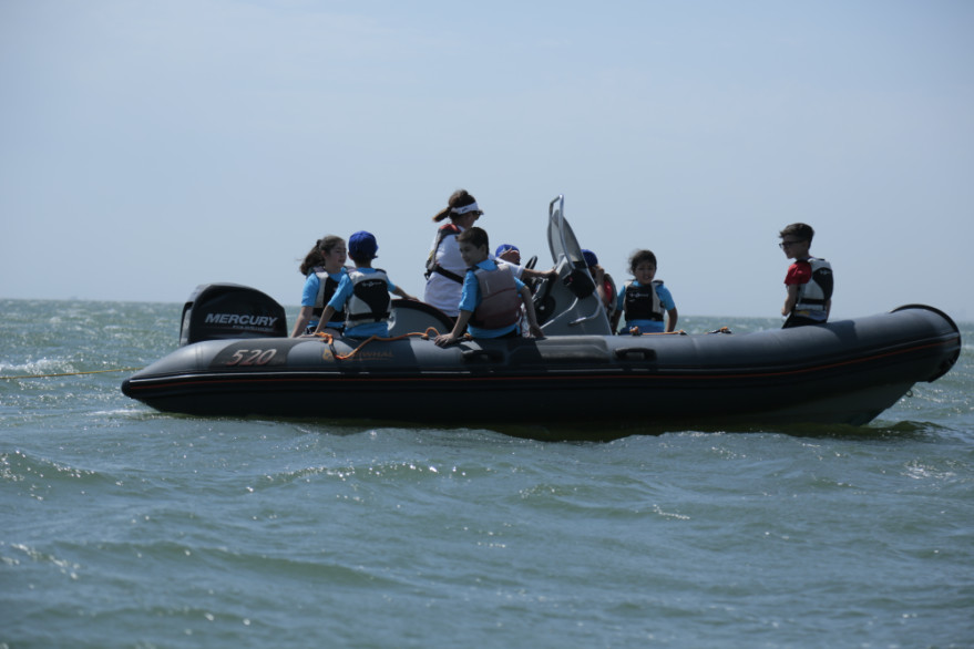 Entertaining and educational event "One Day of Yachting Sports" organized for martyrs' children 