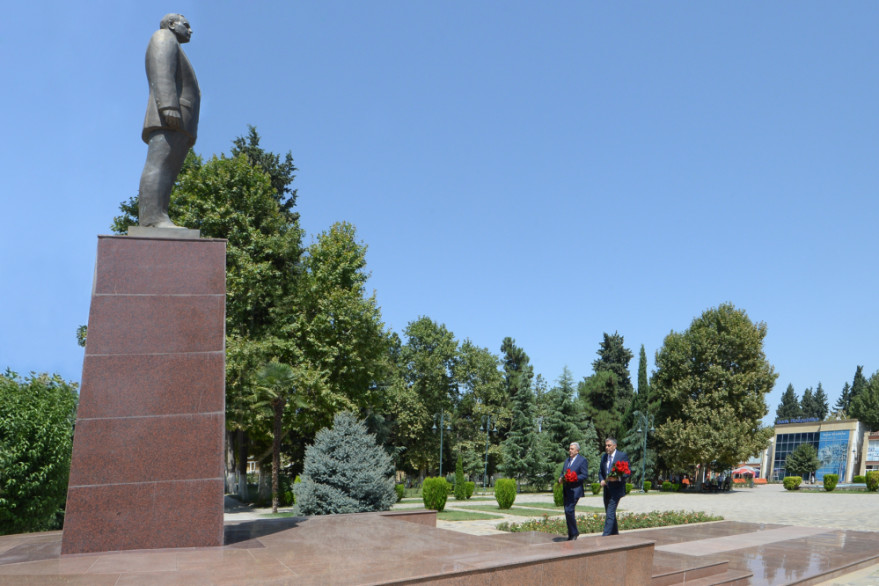 Министр транспорта, связи и высоких технологий принял граждан в Товузе, а первый заместитель министра – в Агстафе