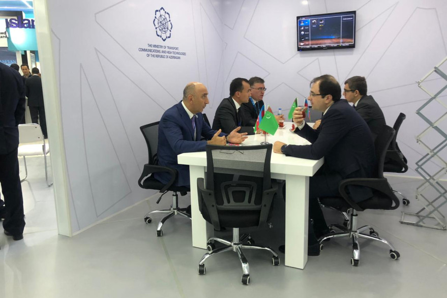 Азербайджан представлен национальным павильоном на Каспийской выставке инновационных технологий   
