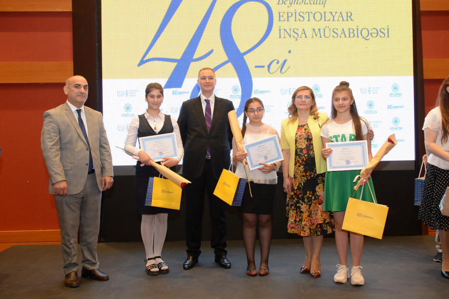 48-ci beynəlxalq epistolyar inşa müsabiqəsinin qalibləri məlum oldu 