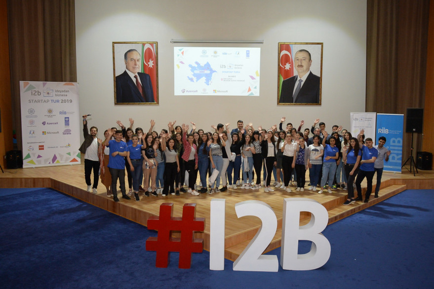 Startup tour held in Shaki within project "I2B – From Idea to Business"  