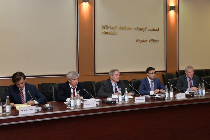 Nazir  Rəşad Nəbiyev ABŞ-ın “Xəzər Siyasət Mərkəzi”nin  icraçı direktoru ilə görüşüb