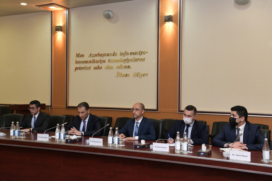 Nazir  Rəşad Nəbiyev ABŞ-ın “Xəzər Siyasət Mərkəzi”nin  icraçı direktoru ilə görüşüb