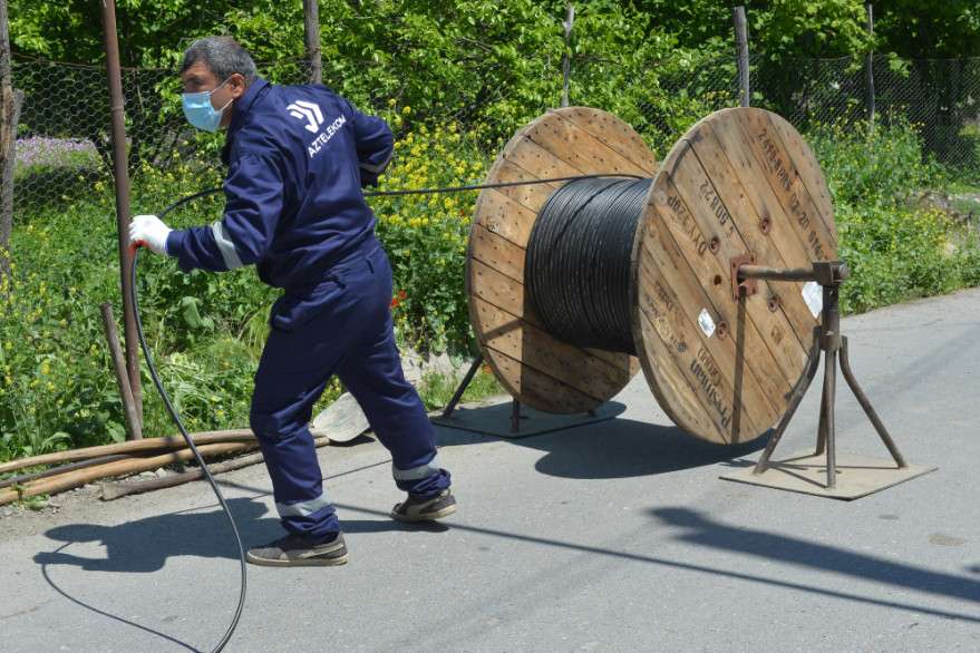 Fiber-optic internet to be built in Azerbaijani villages for first time 