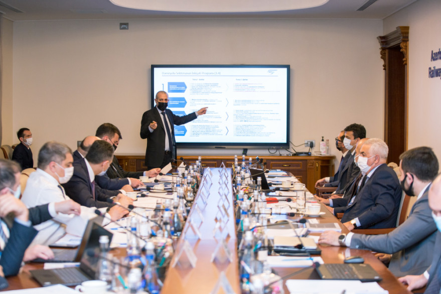 Supervisory Board of Azerbaijan Railways CJSC holds its first meeting 