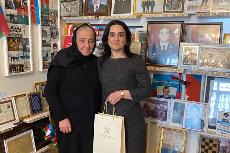 Ministry employees visited mothers of martyrs
