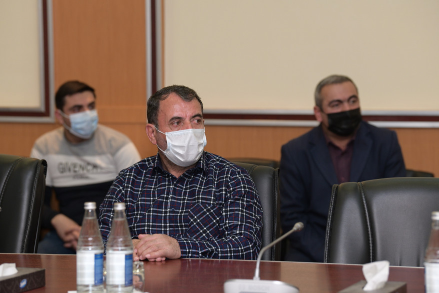 Nəqliyyat, Rabitə və Yüksək Texnologiyalar Nazirliyində Xocalıdan olan rabitəçilərlə görüş keçirilib  
