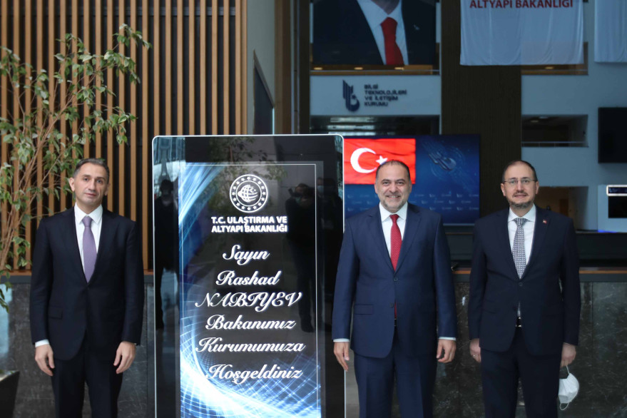 Minister Rashad Nabiyev visited Turkey
