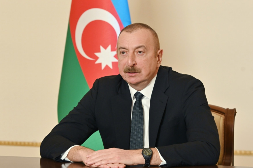 President Ilham Aliyev received Rashad Nabiyev in a video format on his appointment as Minister of Transport, Communications and High Technologies