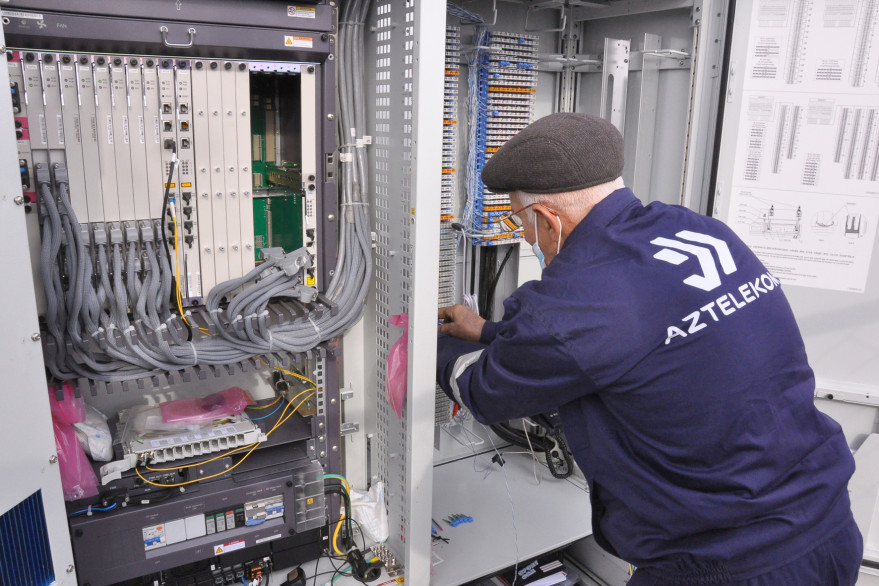 Aztelekom Zaqatalada 384 ailənin mənzilini müasir avadanlıqla təmin etdi