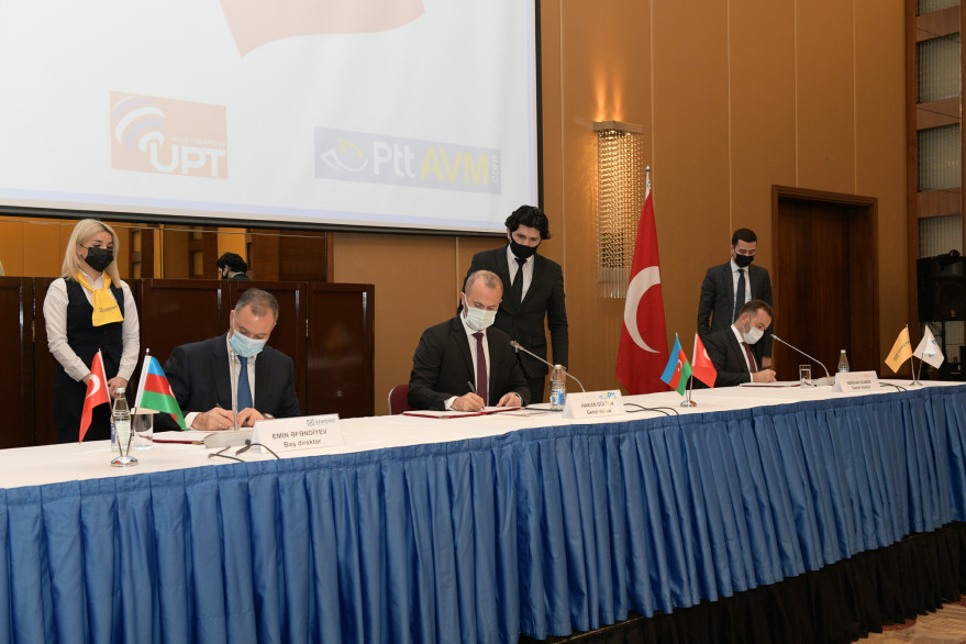 “Azərpoçt”la Türkiyə Poçtu müqavilələr imzaladı