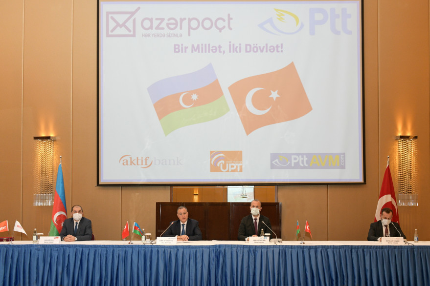 “Azərpoçt”la Türkiyə Poçtu müqavilələr imzaladı