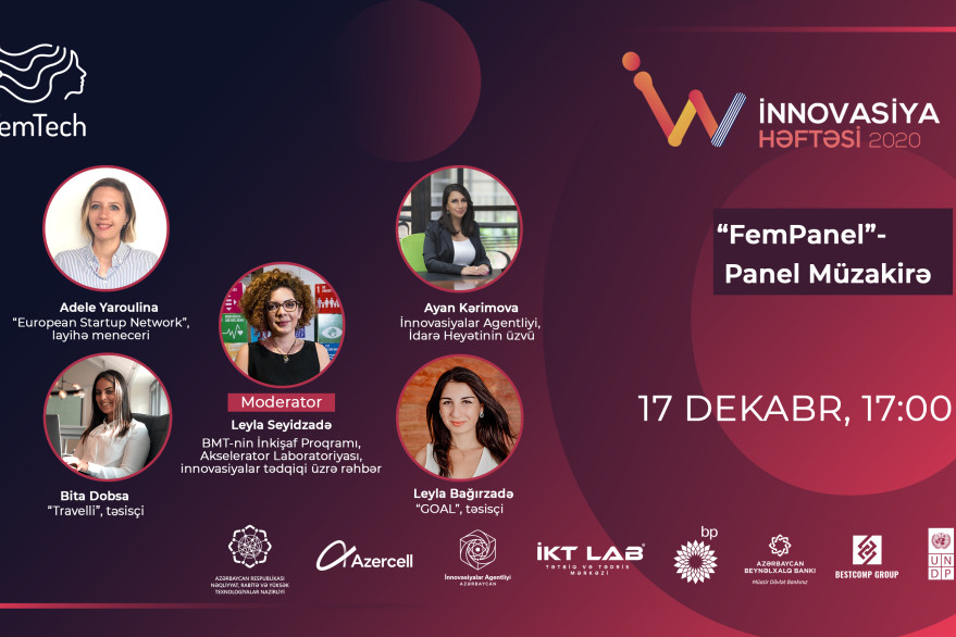 Online event “FemTech – Women in Technology” held as part of InnoWeek – Innovation Week 2020