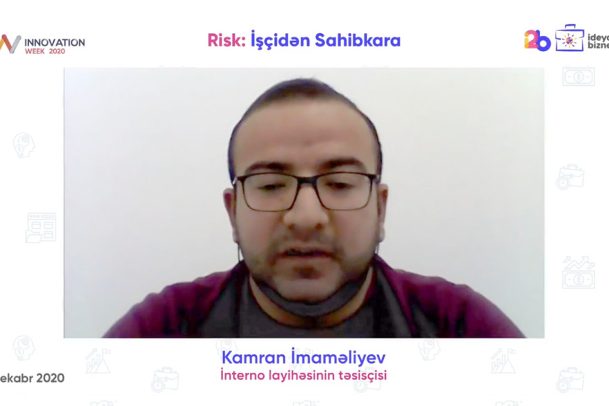 “I2B – İdeyadan Biznesə” layihəsinin növbəti onlayn tədbiri keçirilib
