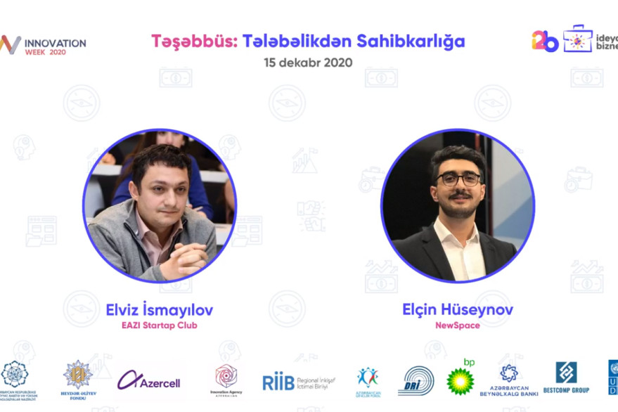 “I2B – İdeyadan Biznesə” layihəsinin növbəti onlayn tədbiri keçirilib