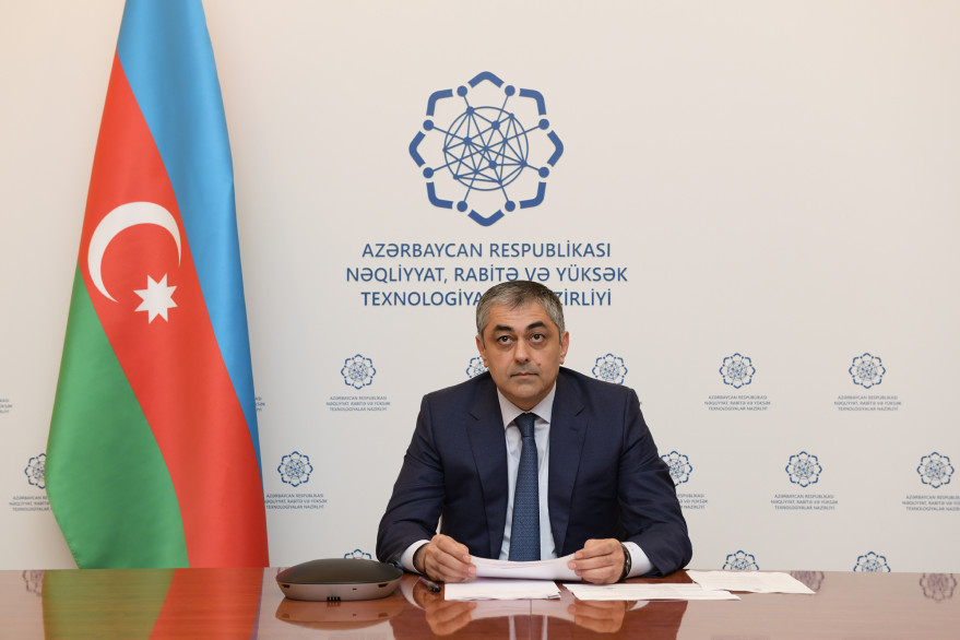 Minister Ramin Guluzade attended virtual meeting of ECO Transport Ministers 