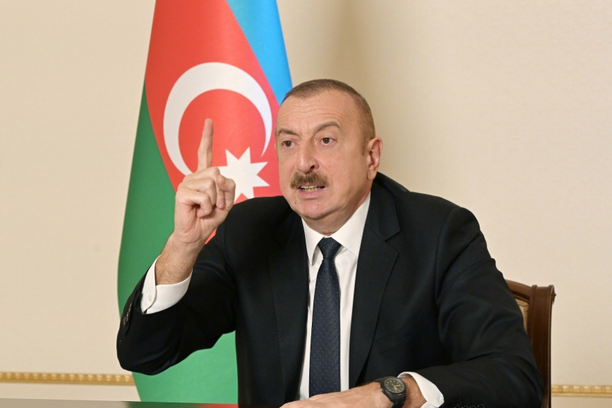 Президент Азербайджана Ильхам Алиев обратился к народу