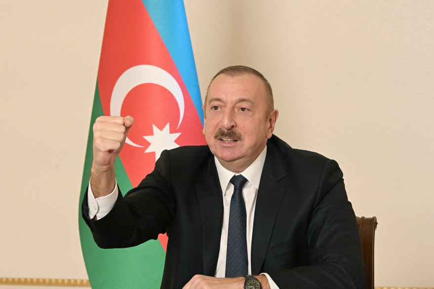 Президент Азербайджана Ильхам Алиев обратился к народу