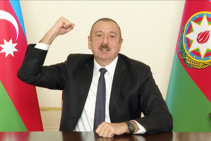 Президент Азербайджана Ильхам Алиев обратился к народу