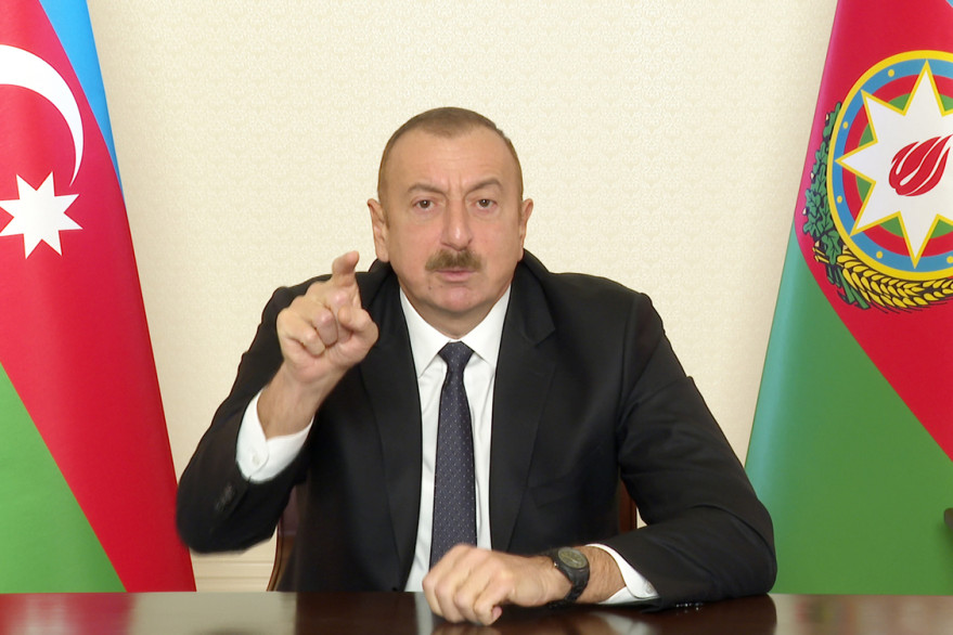 Президент Азербайджана Ильхам Алиев обратился к народу