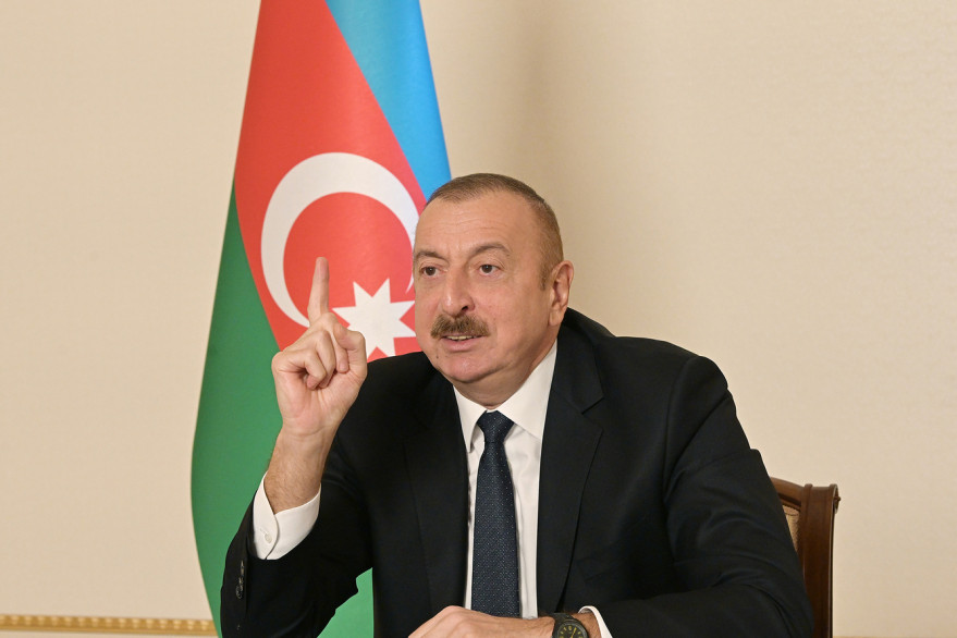 Президент Азербайджана Ильхам Алиев обратился к народу