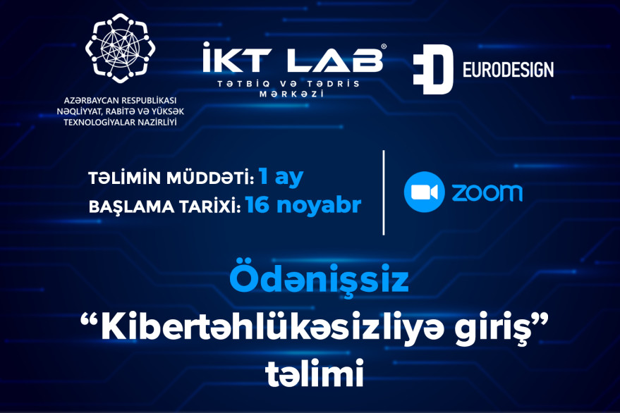 В İKT LAB стартуют бесплатные тренинги по кибербезопасности