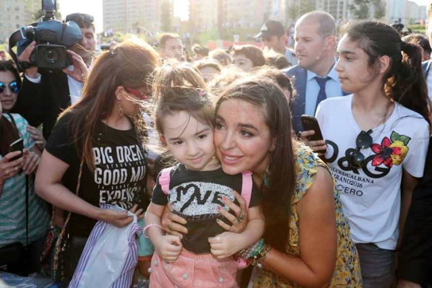 В парке Центра Гейдара Алиева состоялся Детский фестиваль