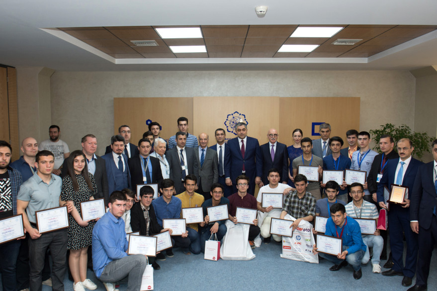 Winners of Republican Olympiad in Informatics among university students awarded