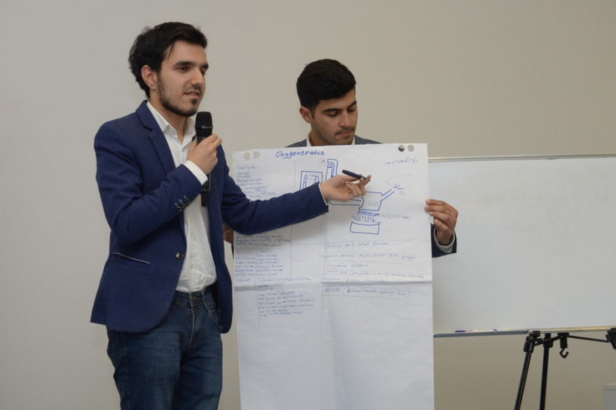 Project “Oxy Generator” wins “From idea to business” startup tour in Mingachevir