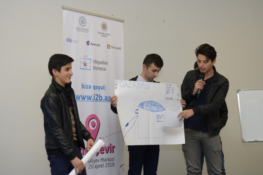 Project “Oxy Generator” wins “From idea to business” startup tour in Mingachevir