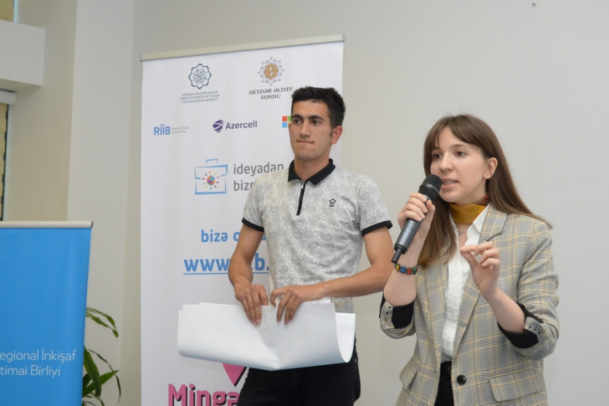 Project “Oxy Generator” wins “From idea to business” startup tour in Mingachevir