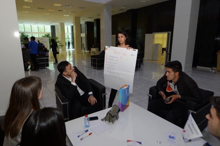 Project “Oxy Generator” wins “From idea to business” startup tour in Mingachevir