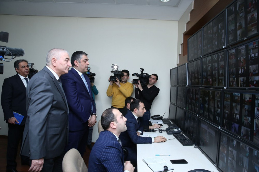 CEC technical control center for web cameras inspected