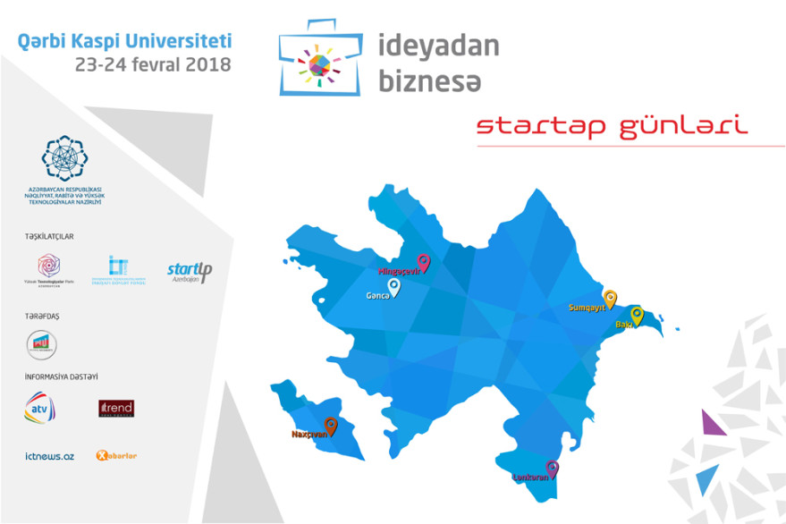 Startup tours start in Baku and regions under slogan “From Idea to Business”