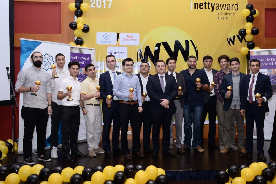 The winners of Azerbaijan National Internet Award NETTY 2017 were awarded