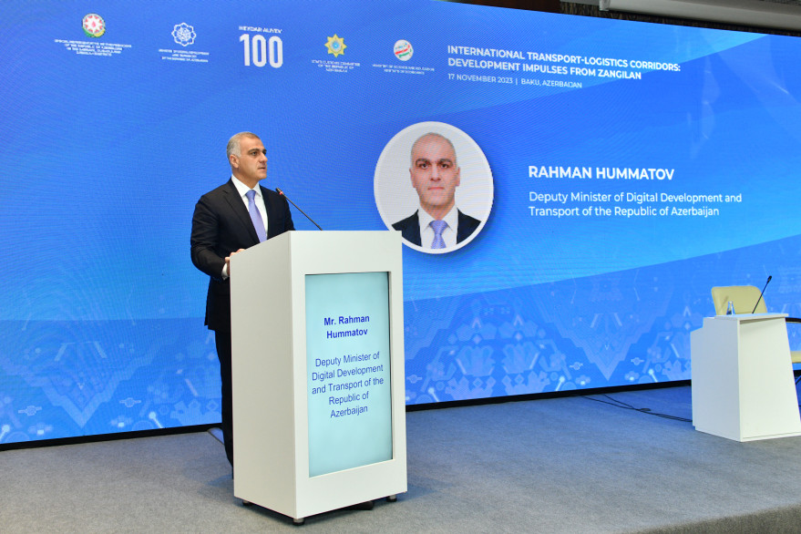Development of international transport-logistics corridors discussed in Baku