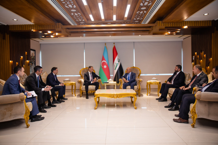 Делегация во главе с министром Рашадом Набиевым побывала с визитом в Ираке