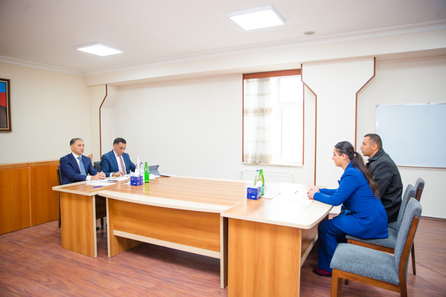 Minister Rashad Nabiyev received citizens in Nakhchivan