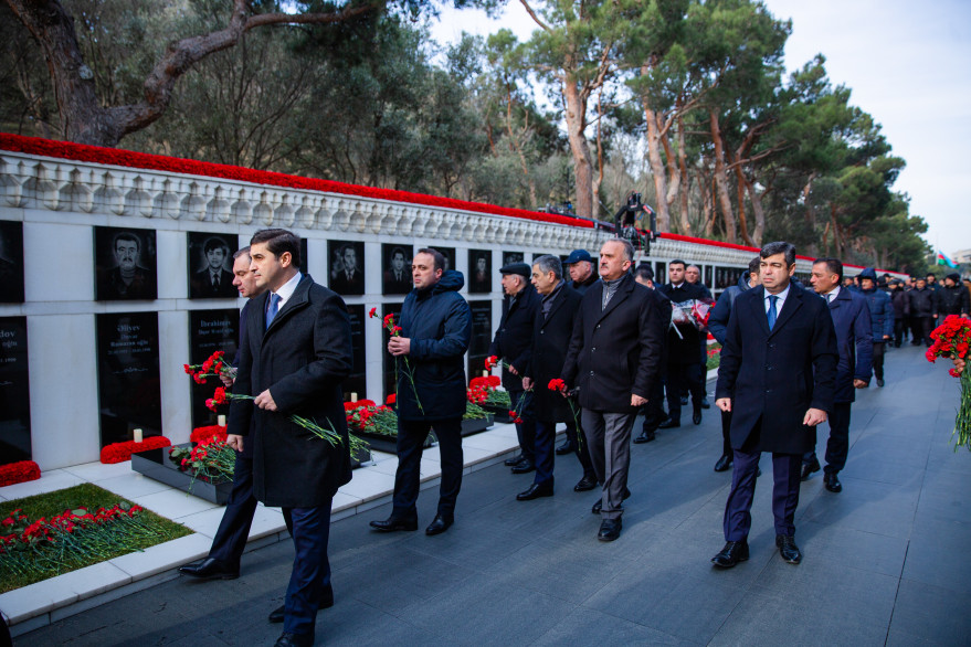 Ministry’s staff visited Alley of Martyrs