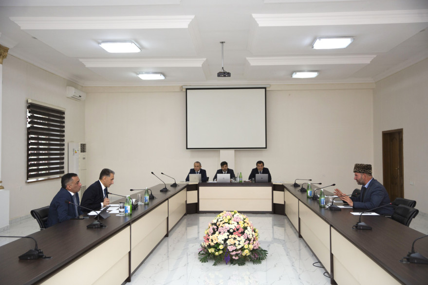 Министр Рашад Набиев принял граждан в городе Хачмаз